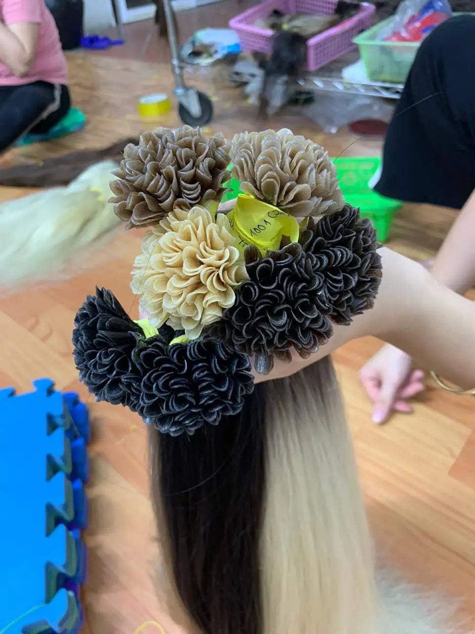 U Tip Hair Extensions 100% Human Hair Vietnam