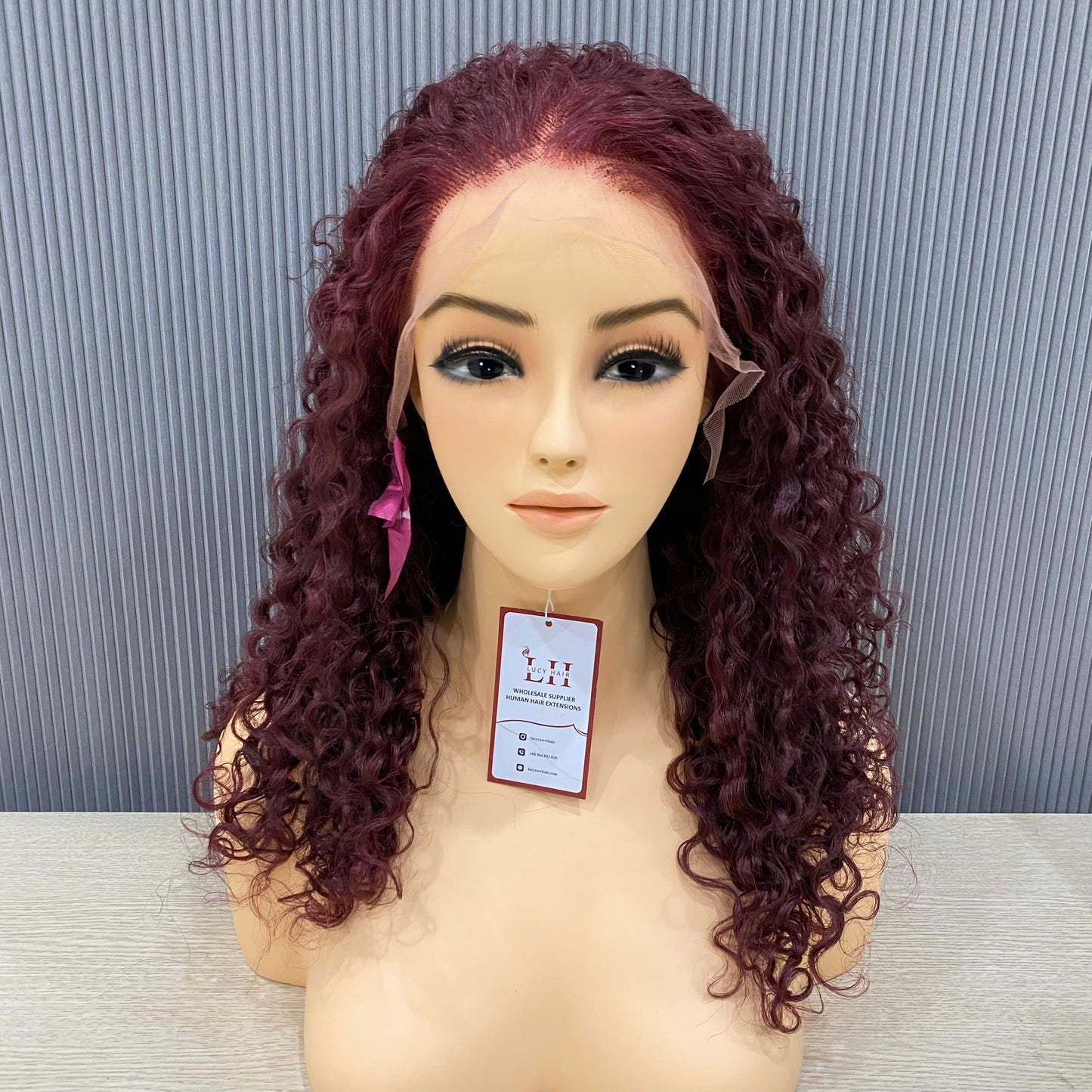 Curly Pixie Wig 13x4 Lace Closure Human Hair Wigs From Lucyrawhair Vietnamese Real Hair Factory Luxury Quality