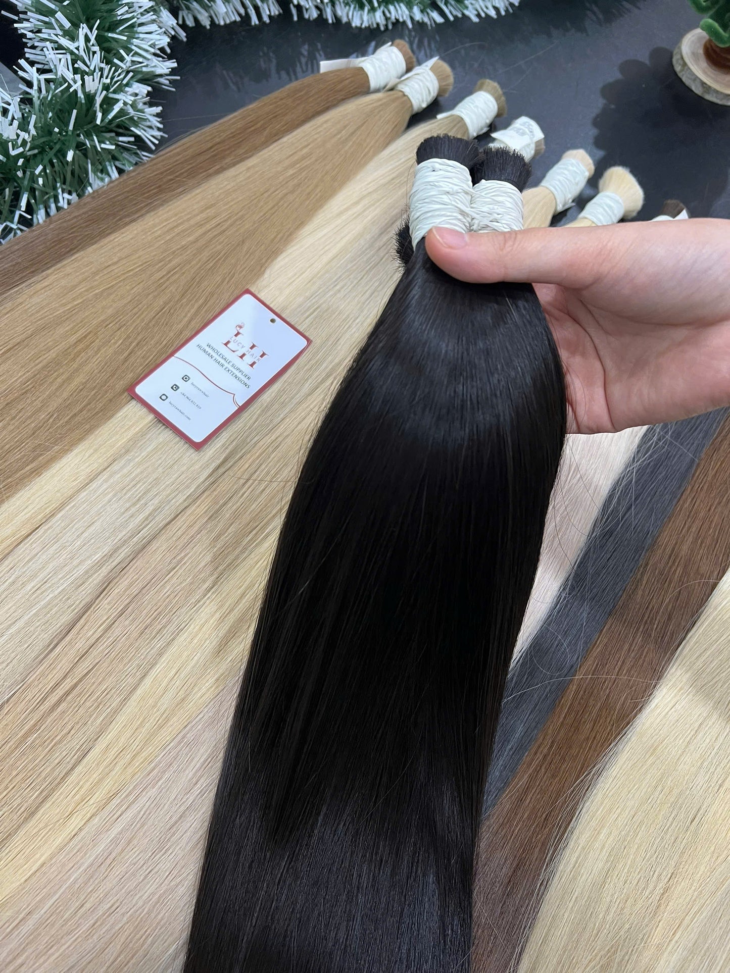 Natural Virgin Hair 100% Vietnamese Human Hair High Quality