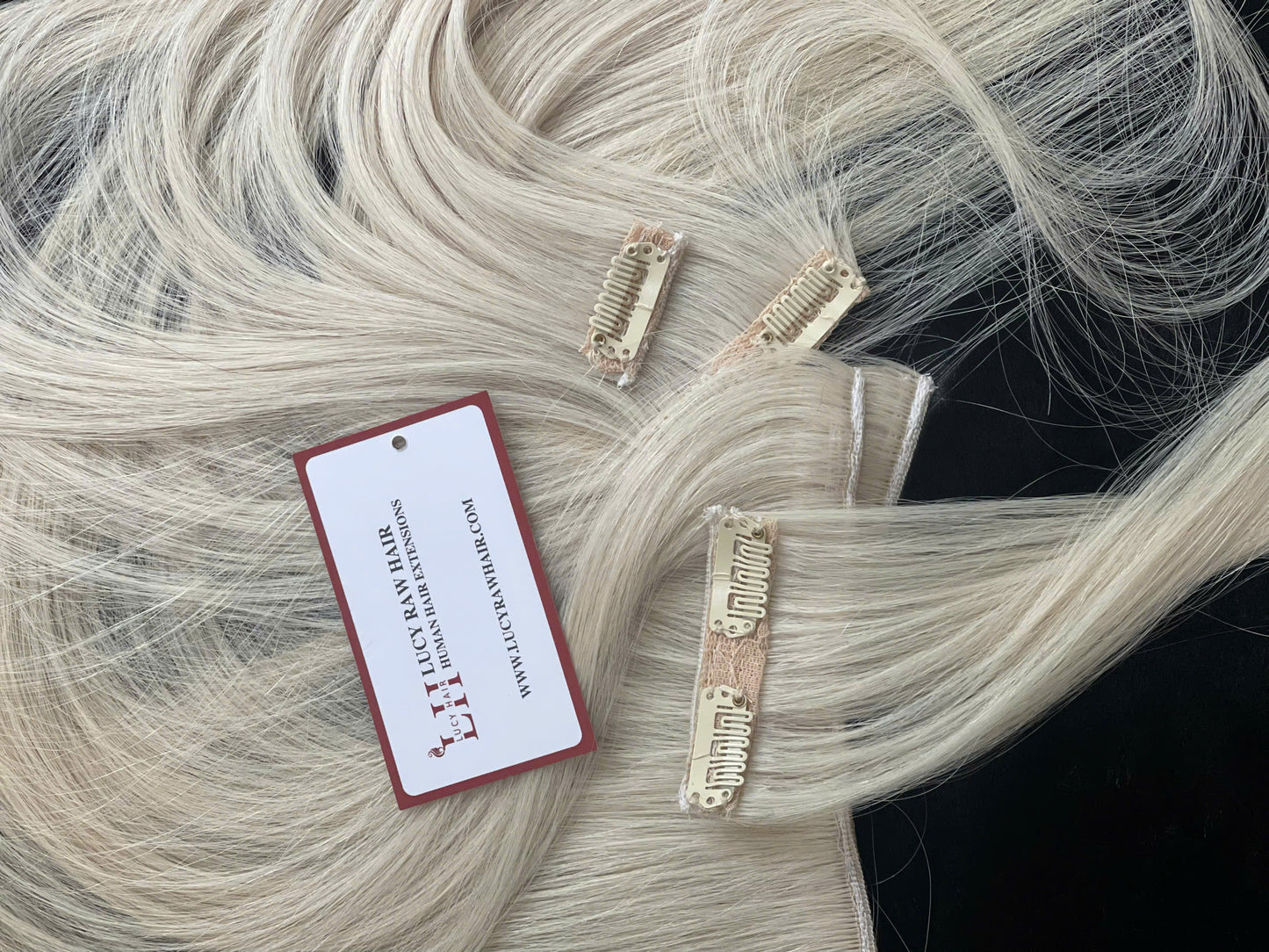 Real Human Hair Clips In Extensions #Pla Color Natural Straight Raw Hair High Quality