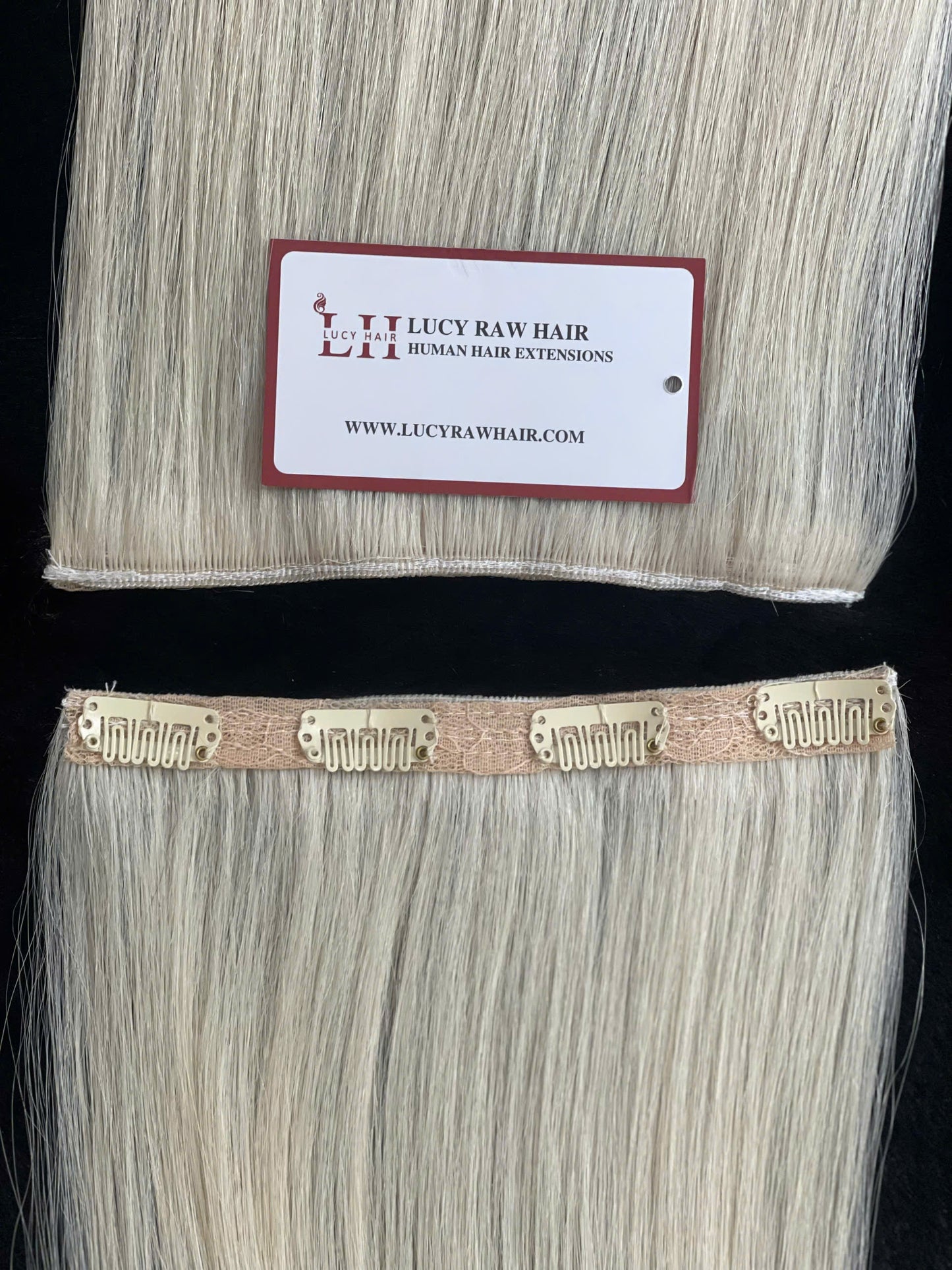 Real Human Hair Clips In Extensions #Pla Color Natural Straight Raw Hair High Quality