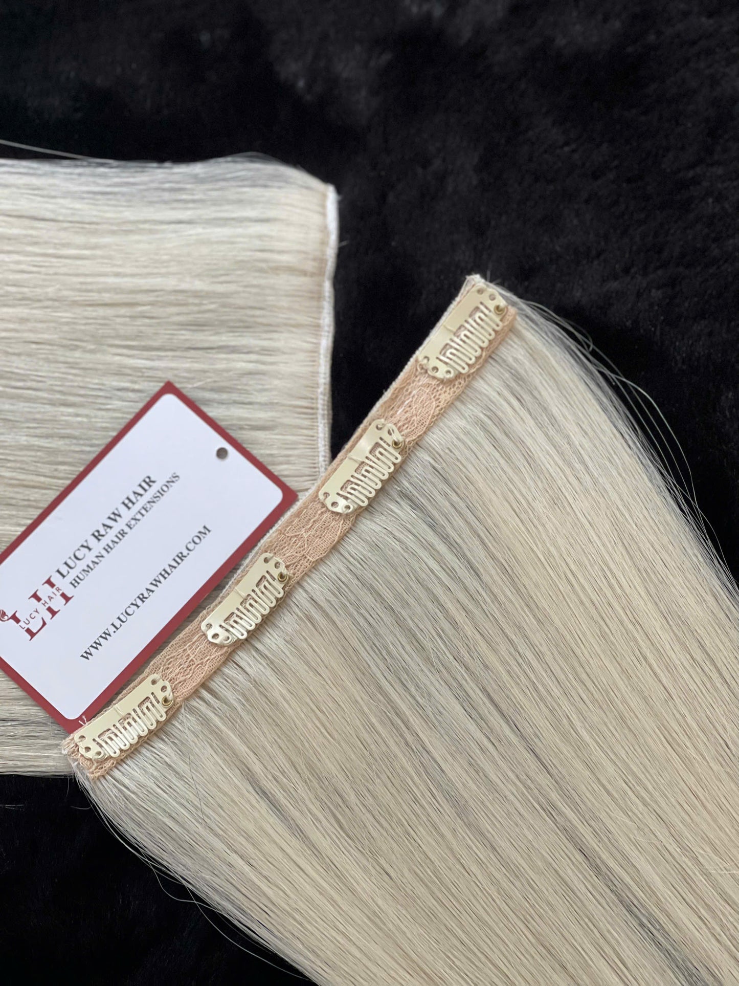 Real Human Hair Clips In Extensions #Pla Color Natural Straight Raw Hair High Quality