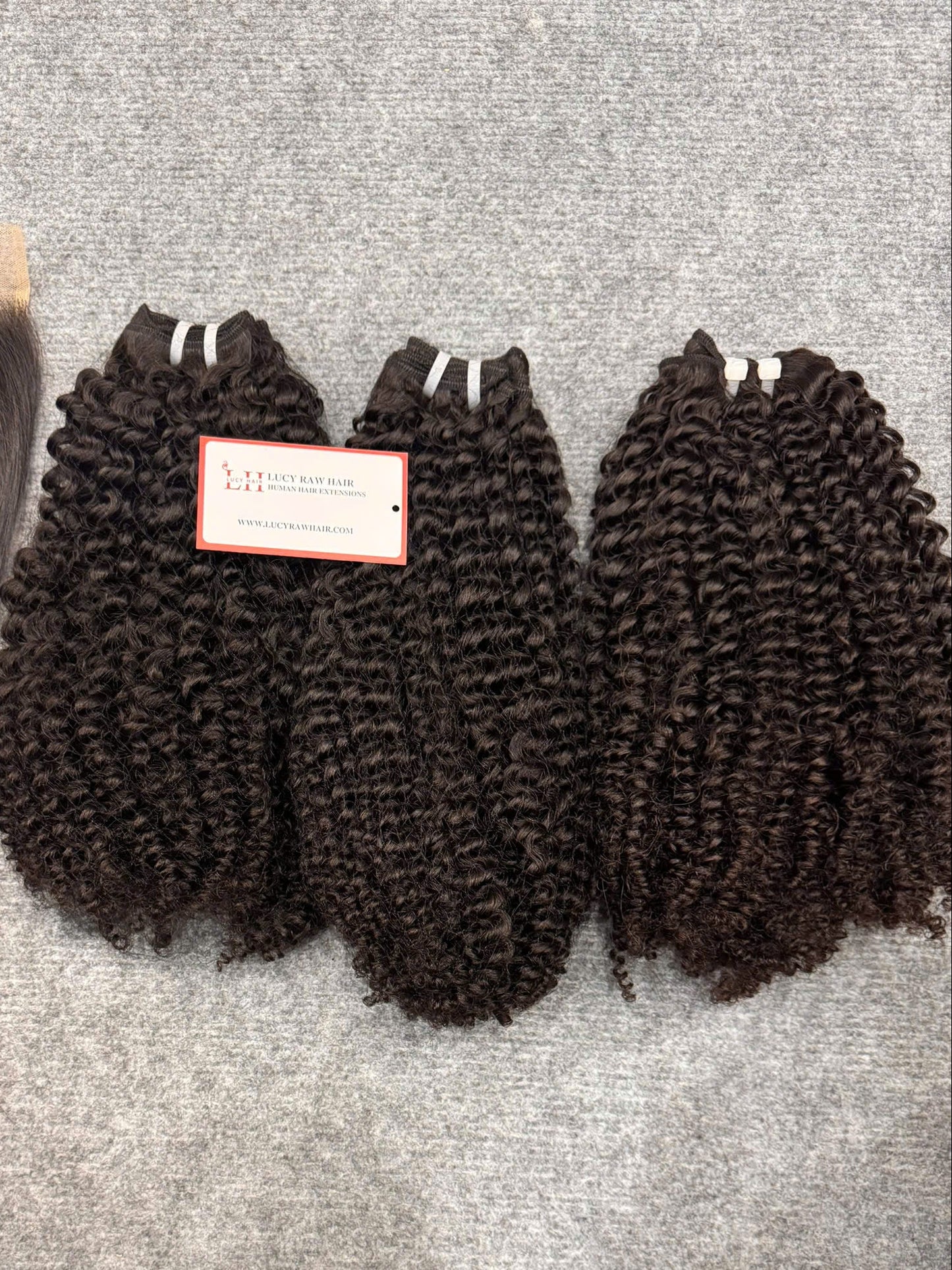 Curly Hair Bundles Premium Quality Raw Hair Vietnam