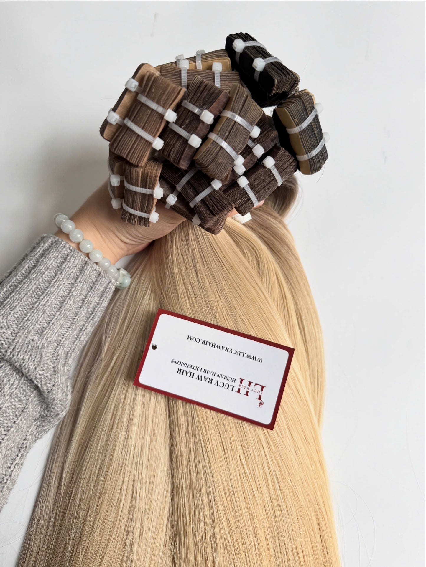 Tape In Extensions Natural Straight Human Hair Premium Standard Vietnamese Raw Hair Luxury Quality