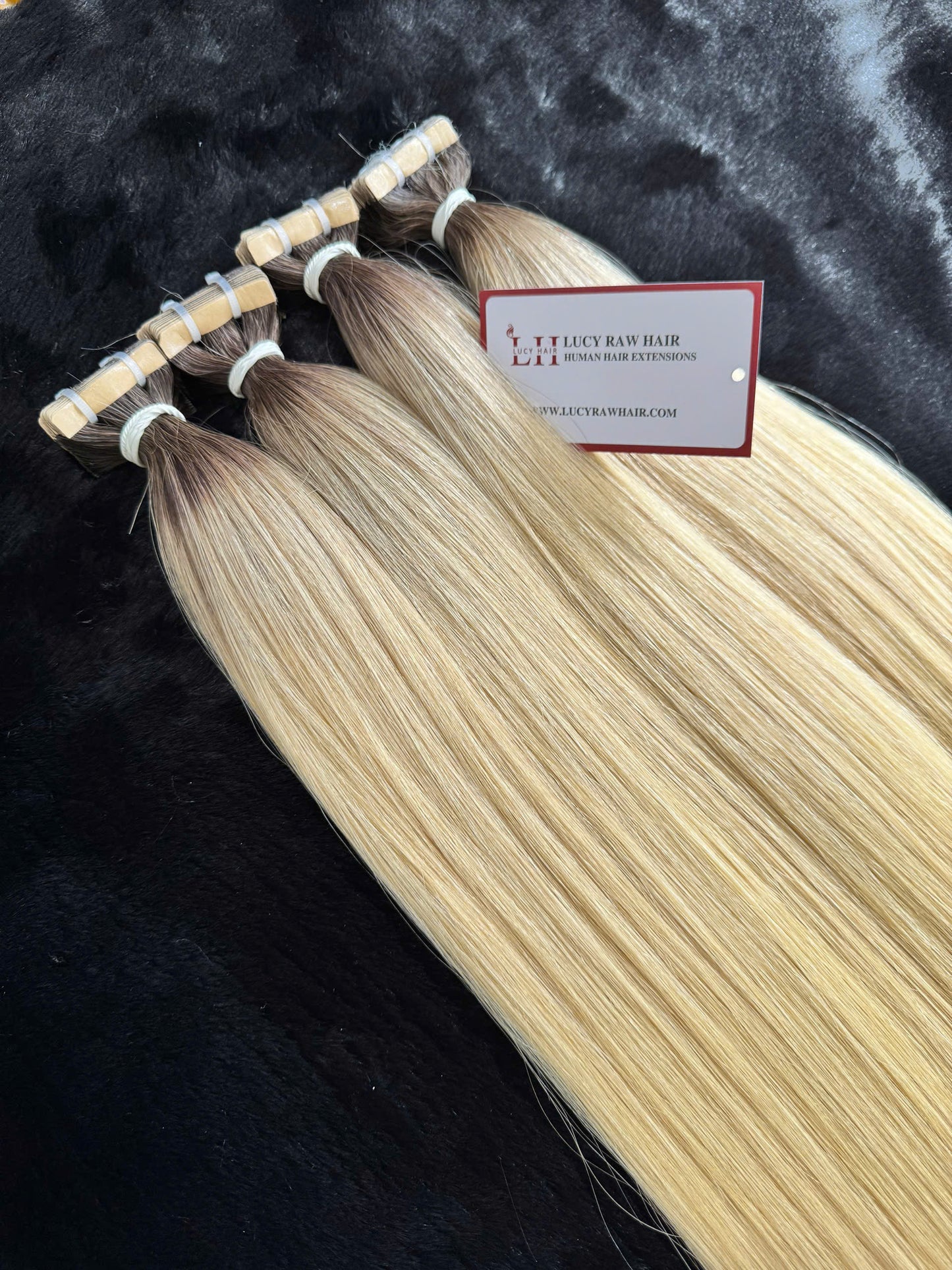 Tape-In Extensions Ombre Color Best Quality 24 Inches 60 Cm