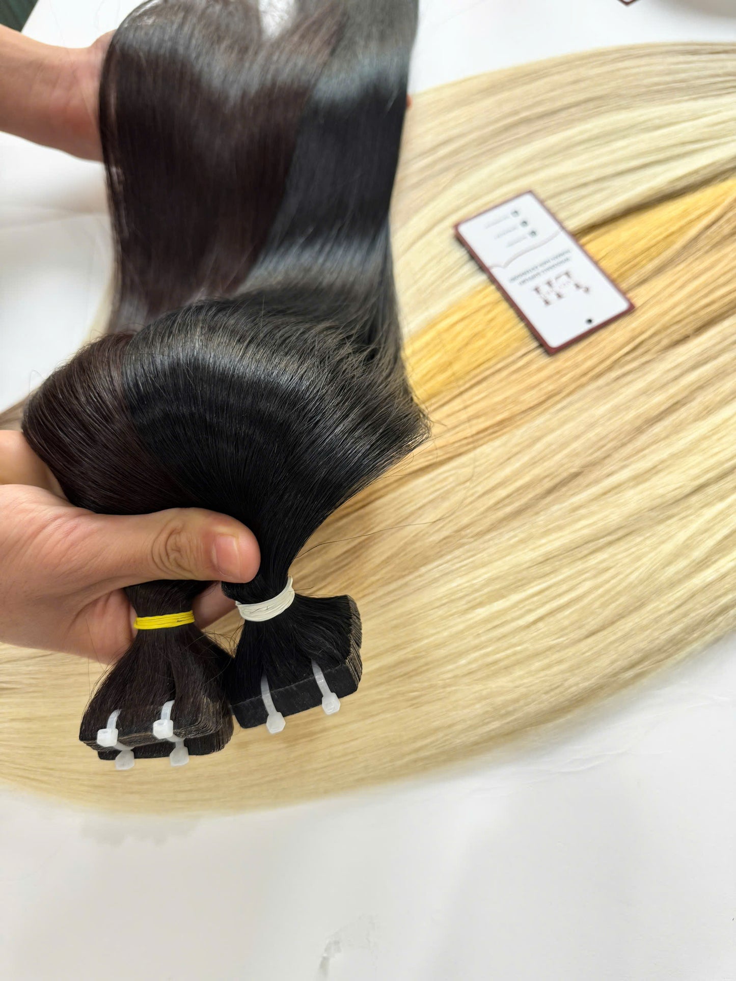 Double Drawn Tape Hair Extensions Virgin Vietnamese Hair Hot Selling