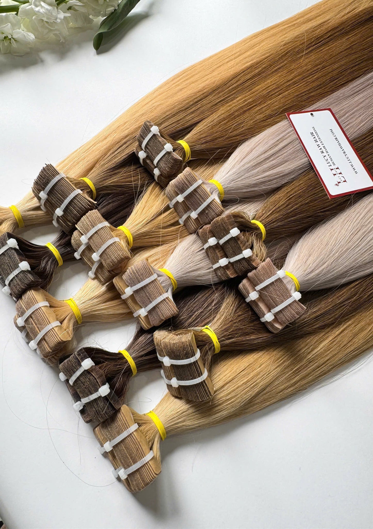 Vietnamese Human Hair Tape In Extensions Natural Straight Hair Top Grade from Lucyrawhair