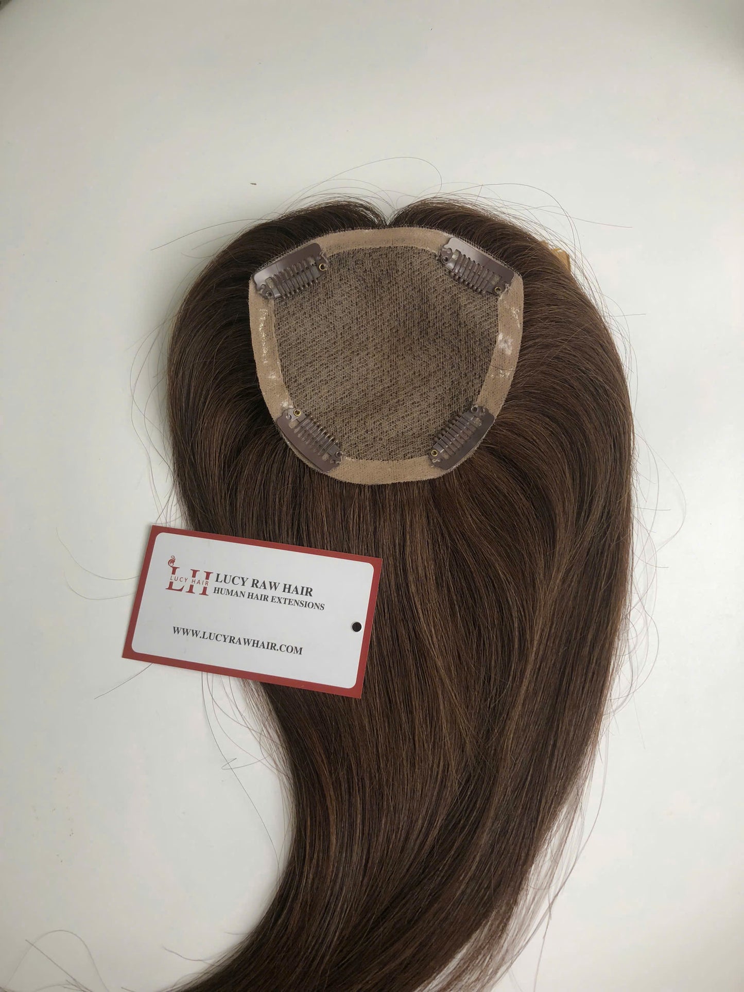 Real Hair Toppers Made PU Lace Topper Women For Thin Hair Vietnamese Raw Hair