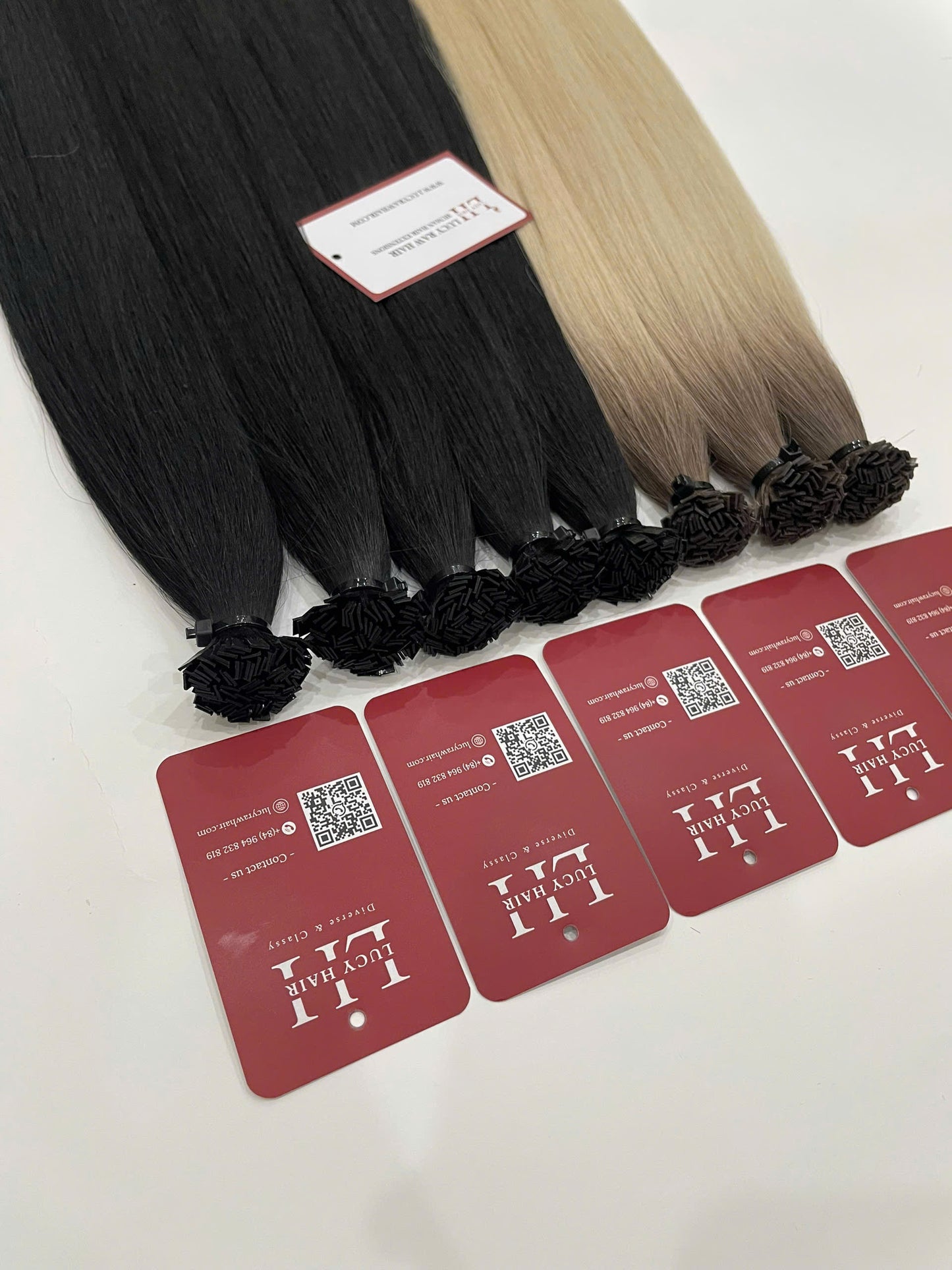 Wholesale Flat Tip Hair Extensions Straight Hair 100% Vietnamese Raw Hair Best Price