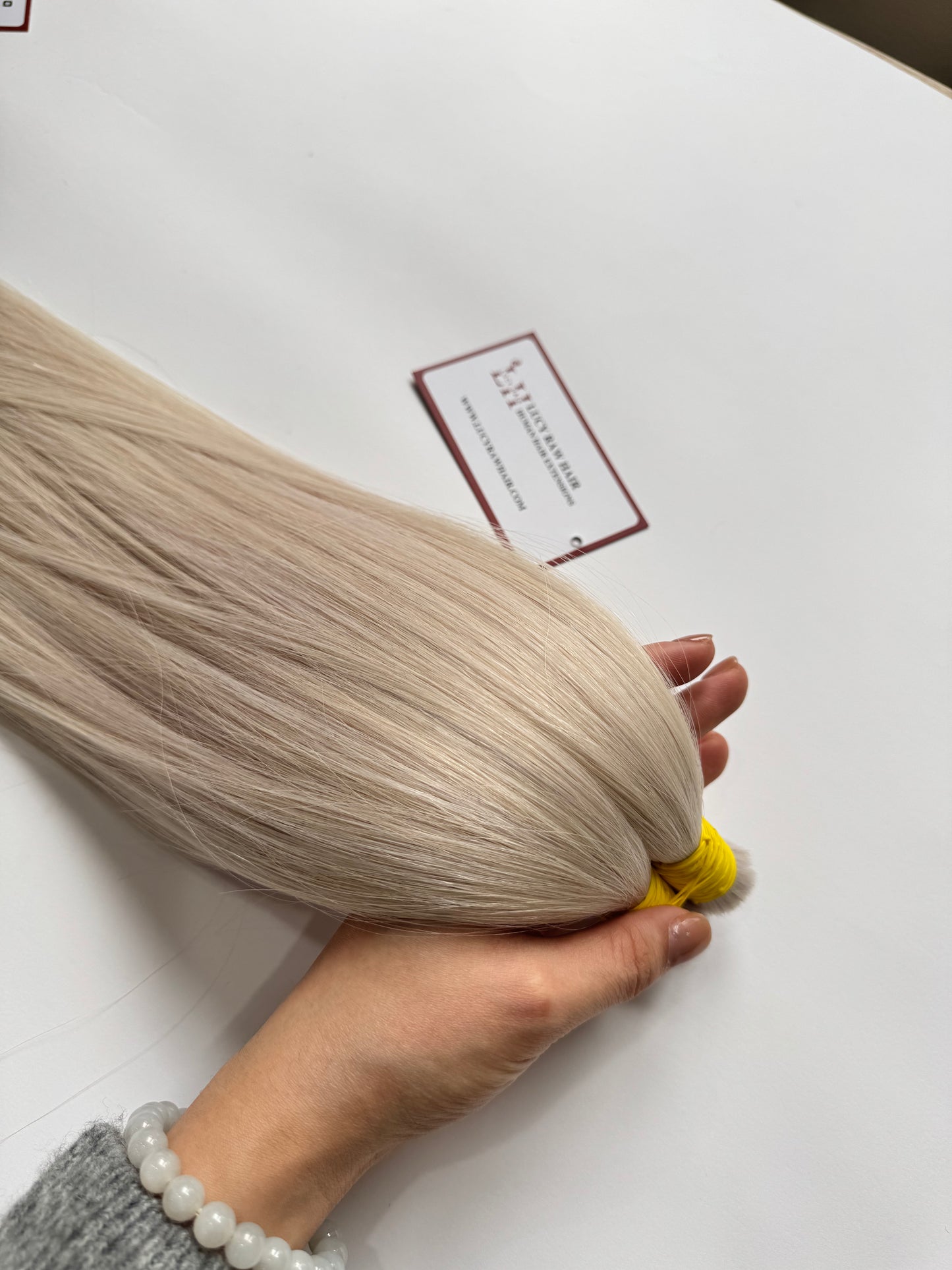 Buy Human Hair Wholesale Bulk #12 Color Straight Bulk Hair 100% Vietnamese Hair Luxury Quality