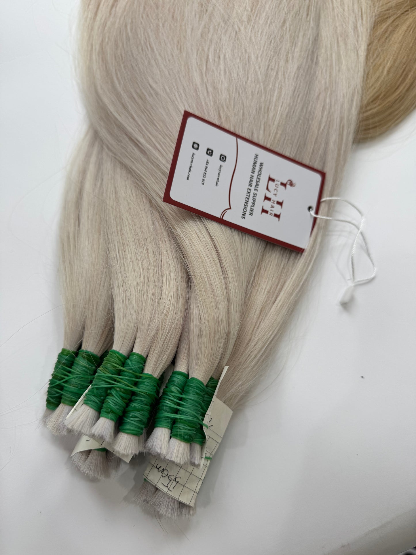 Buy Human Hair Wholesale Bulk #12 Color Straight Bulk Hair 100% Vietnamese Hair Luxury Quality