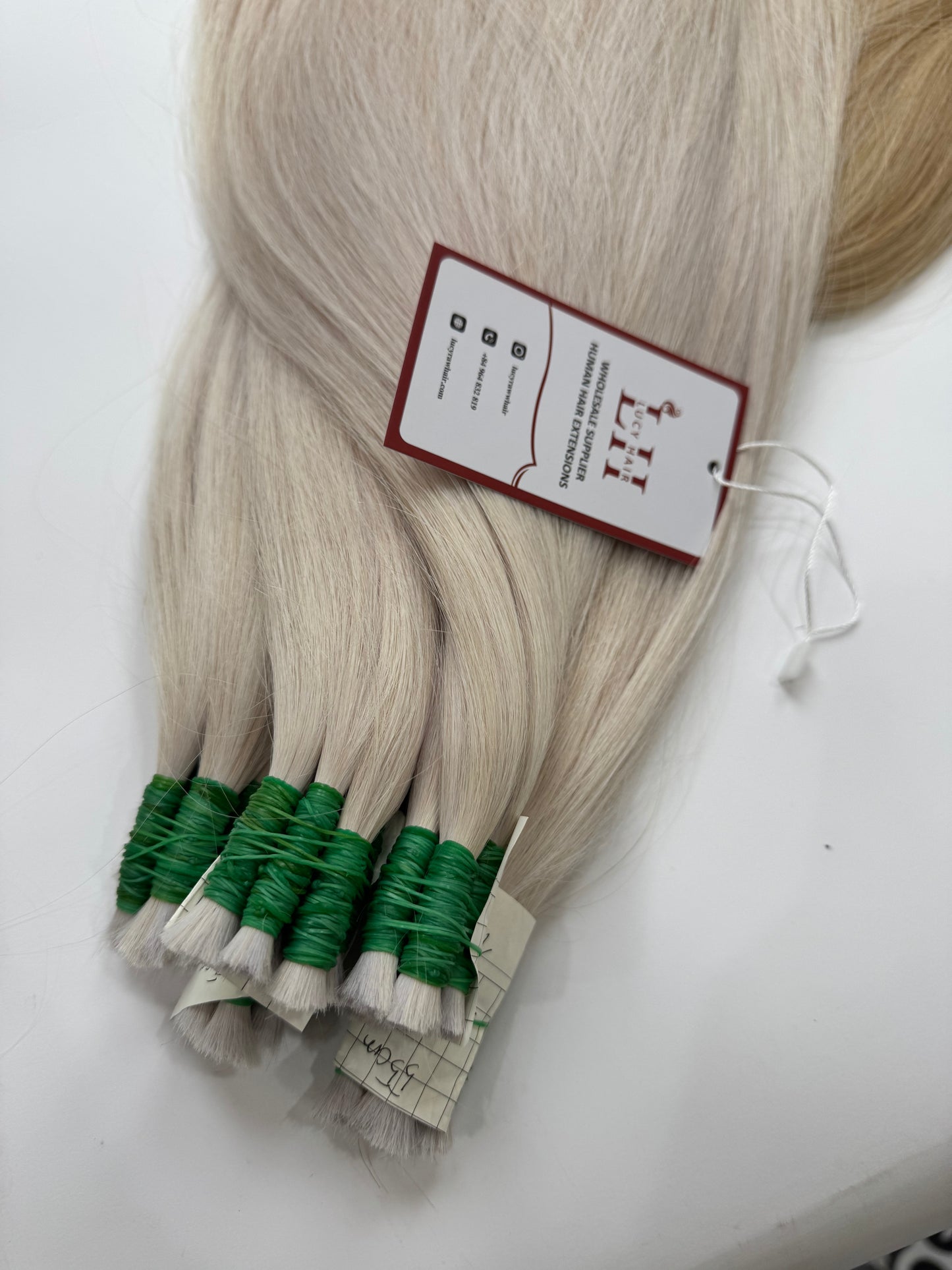 Buy Human Hair Wholesale Bulk #12 Color Straight Bulk Hair 100% Vietnamese Hair Luxury Quality