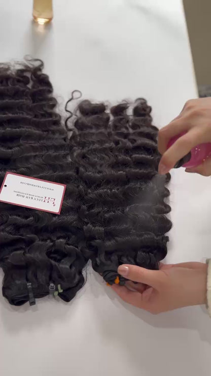 Burmese Curly Bundles Raw Vietnamese Hair Premium Quality