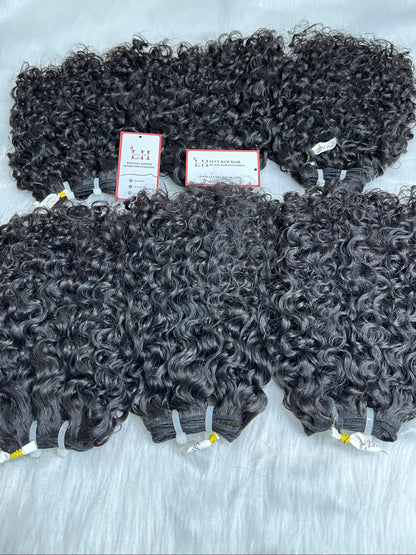 Burmese Curly Raw Hair Vietnam Best Selling