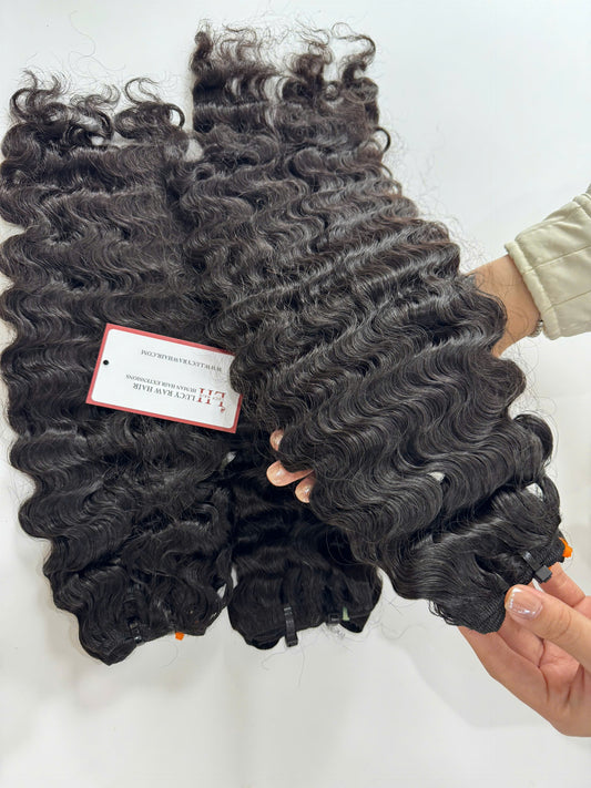 Burmese Curly Bundles Raw Vietnamese Hair Premium Quality