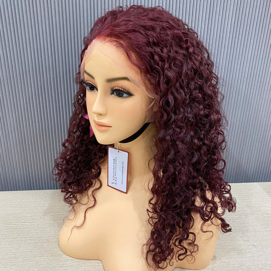 Curly Pixie Wig 13x4 Lace Closure Human Hair Wigs From Lucyrawhair Vietnamese Real Hair Factory Luxury Quality