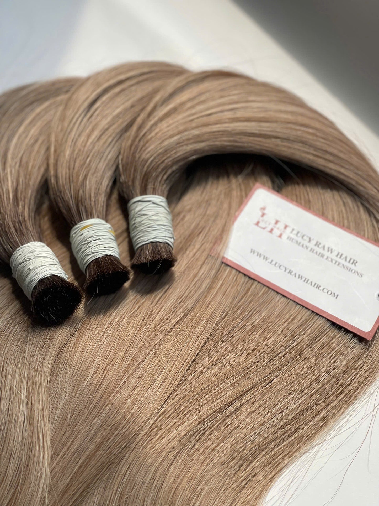 Natural Straight Bulk Hair Ombre #2 color mix #18/60 color Vietnamese Raw Virgin Human Hair Extensions Bulk