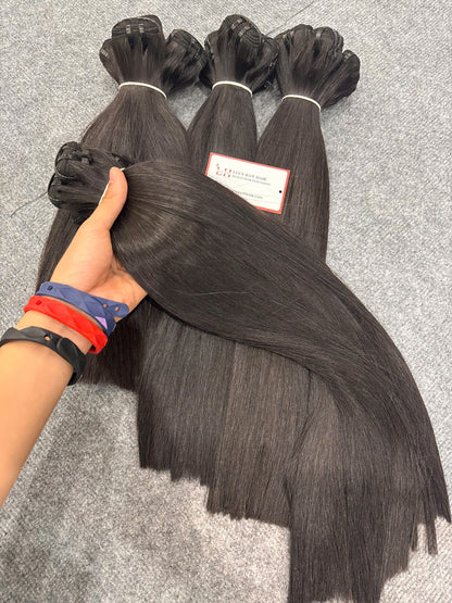 Bone Straight Hair Bundles Premium Quality Raw Hair Vietnam