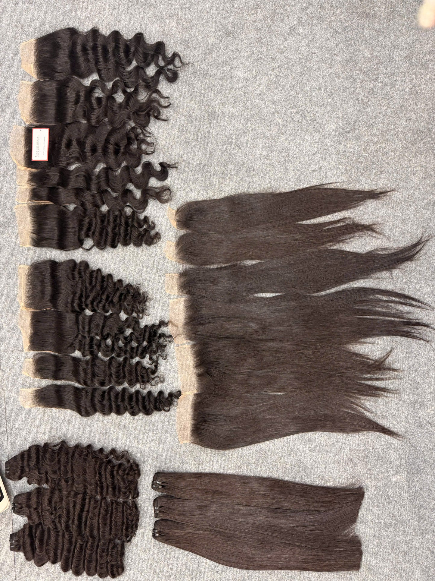 Buy 2*4 Lace Closure Free Part Natural Straight Hair Vietnamese Raw Hair Wholesale Price Cheap