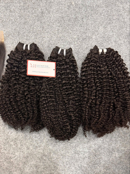 Curly Hair Bundles Premium Quality Raw Hair Vietnam