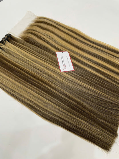 Straight Bundles Hair #Piano Color Double Standard Vietnamese Virgin Human Hair Wholesale Good Price