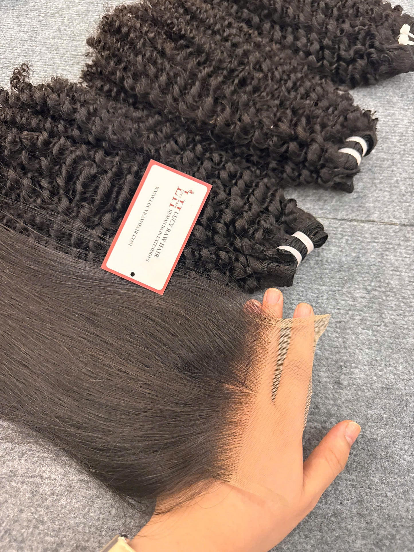 4*4 Closure Natural Straight Raw Vietnamese Hair from Lucyrawhair