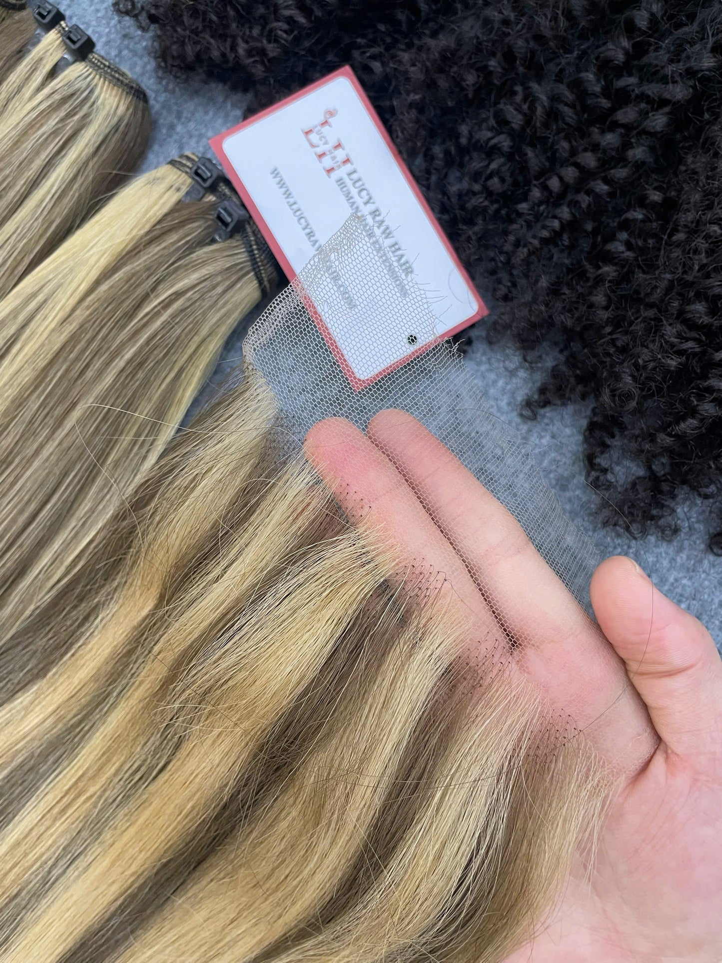 4x4 Closure Piano Color Vietnamese Human Hair High Quality from Lucyrawhair