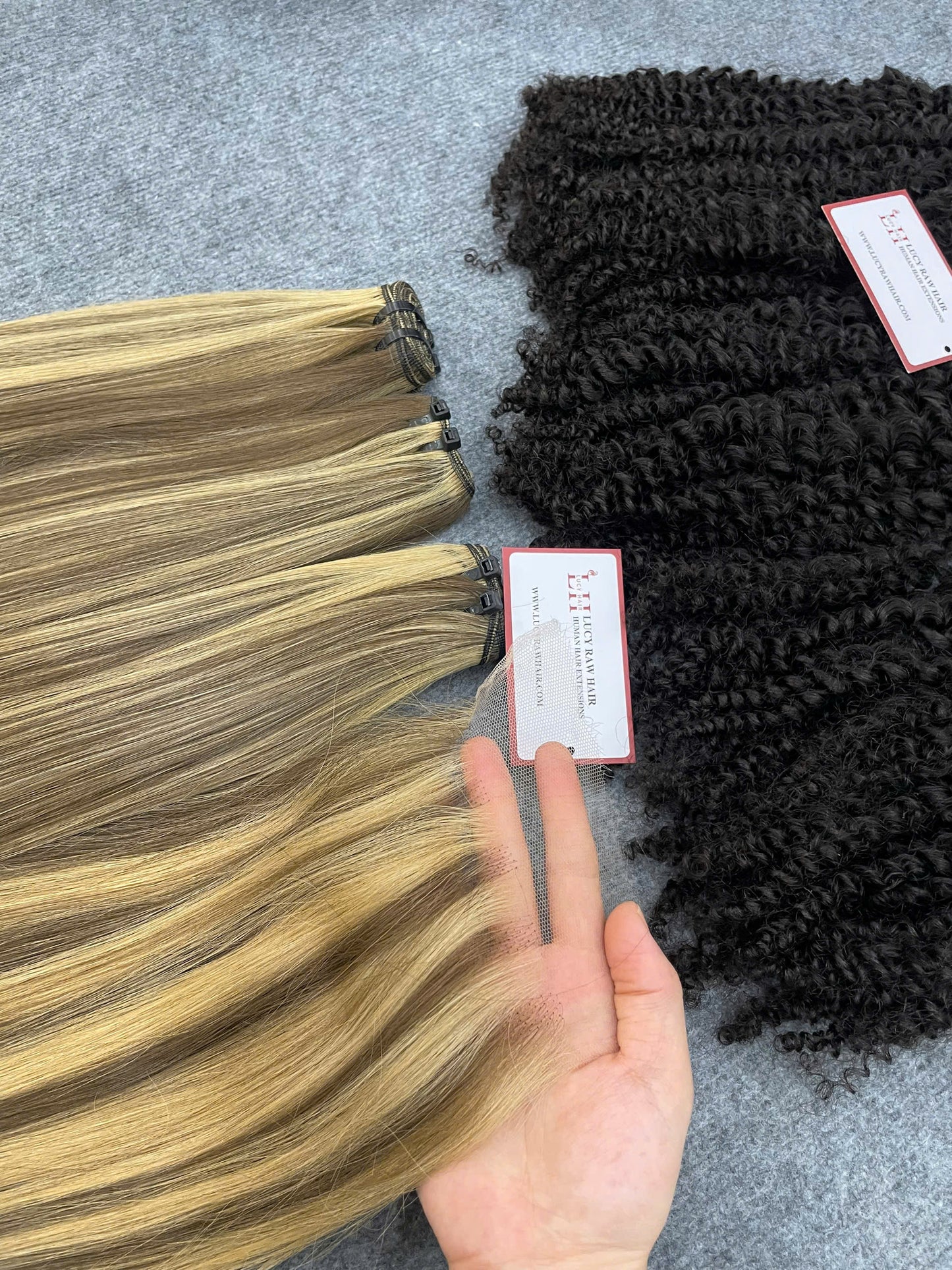 4x4 Closure Piano Color Vietnamese Human Hair High Quality from Lucyrawhair