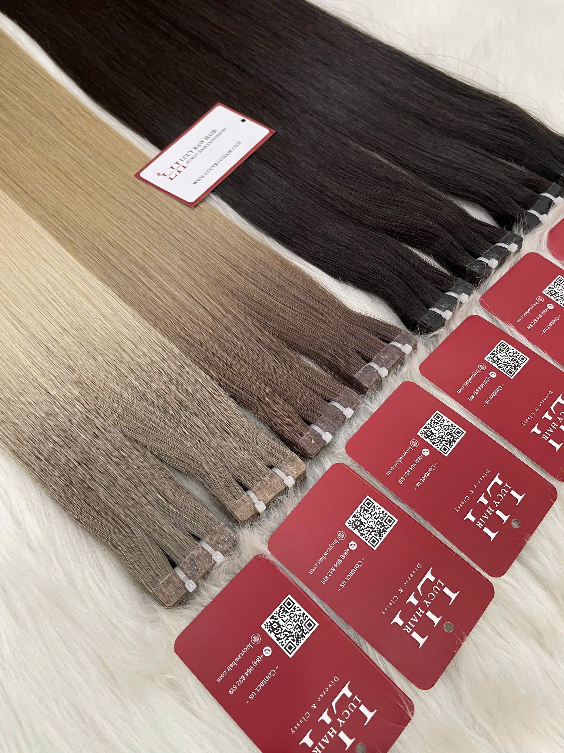 Tape In Hair Extensions Human Hair Vietnam #Ombre Color Hot Selling