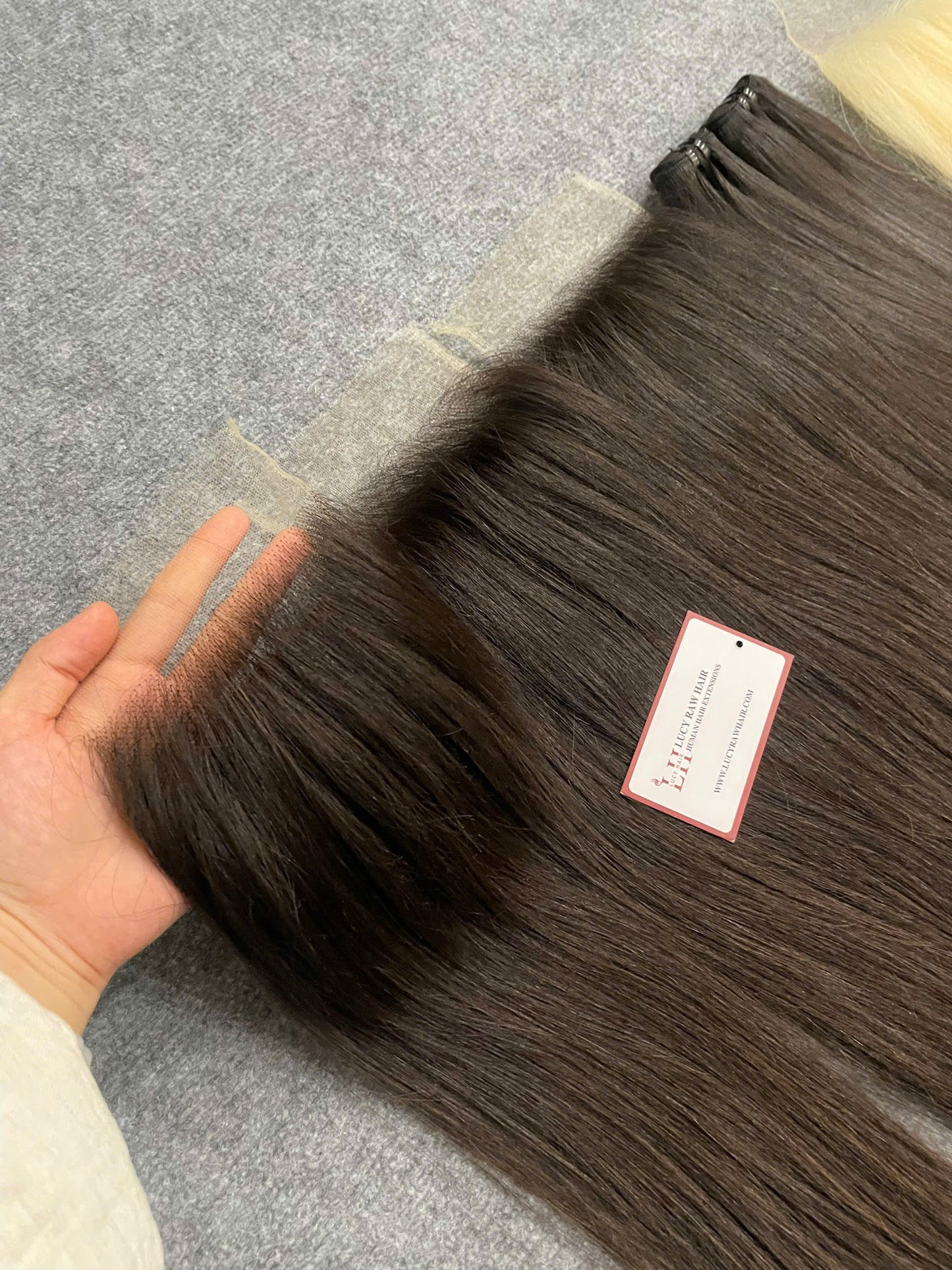 5×5 Straight Lace Closure Natural Straight Vietnamese Raw Hair Best Seller