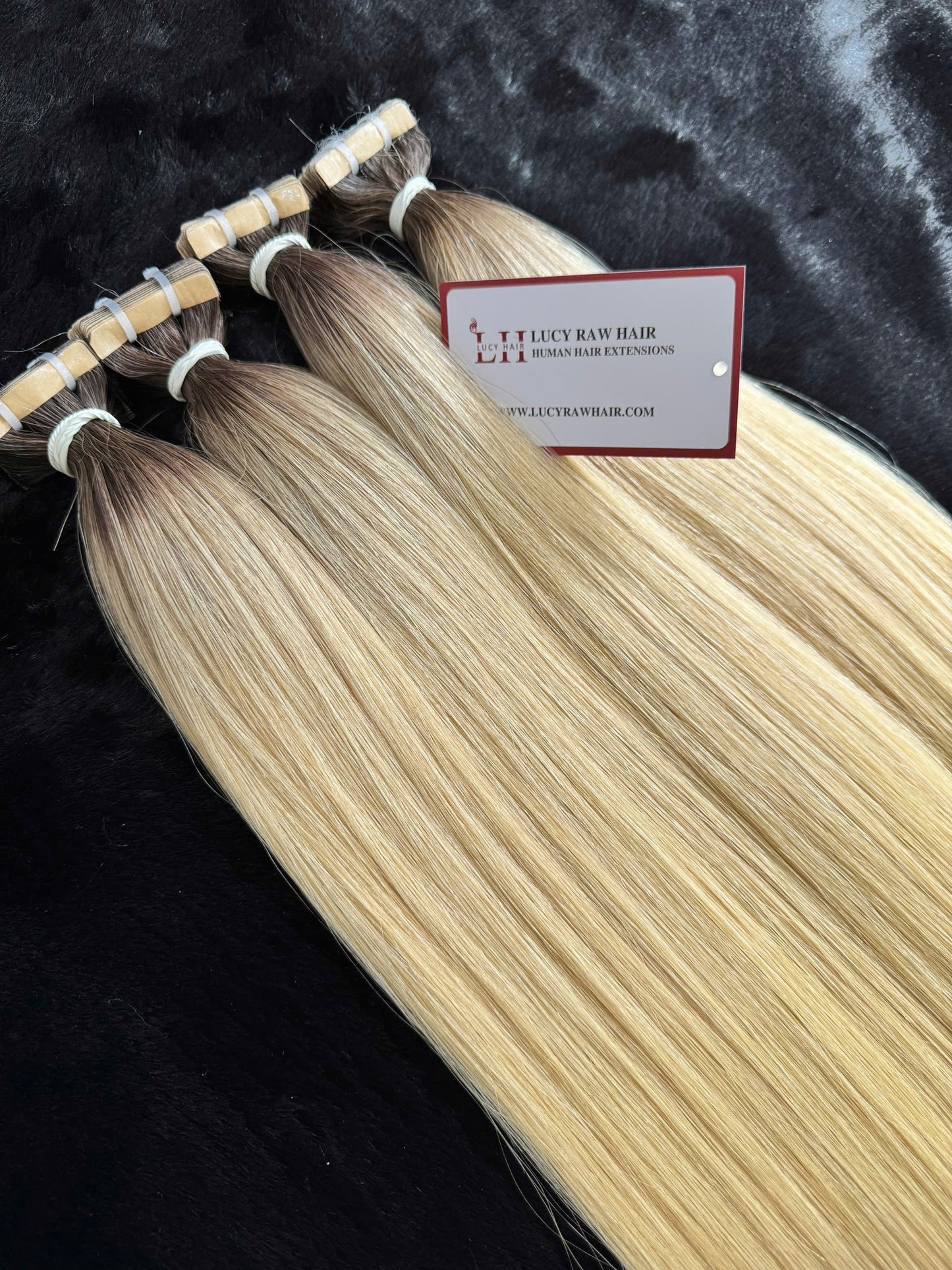 Tape-In Extensions Ombre Color Best Quality 24 Inches 60 Cm