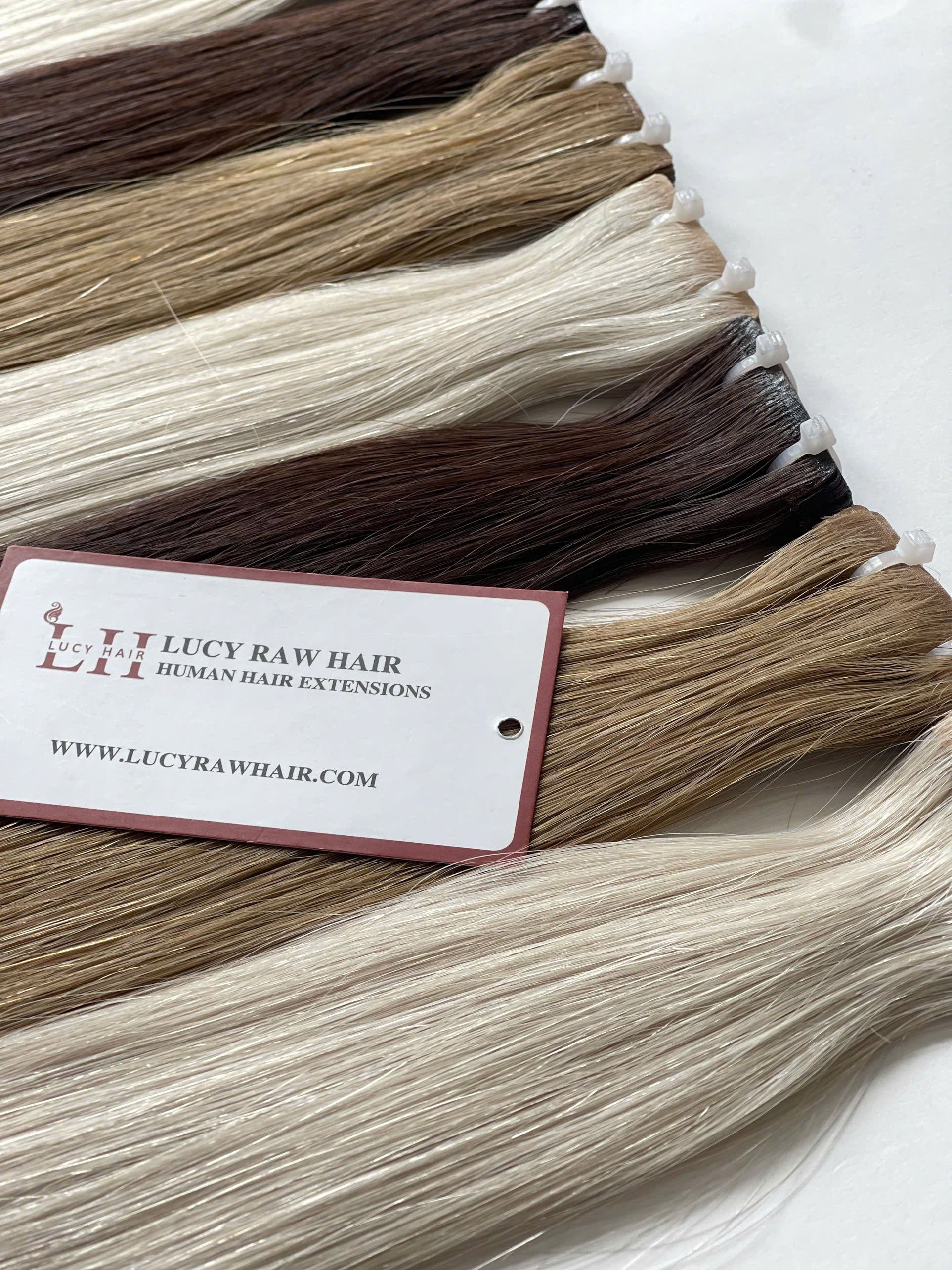 Premium Invisi Tape-In Extensions Natural Straight Vietnamese Raw Invisible Tape In Extensions Super Quality