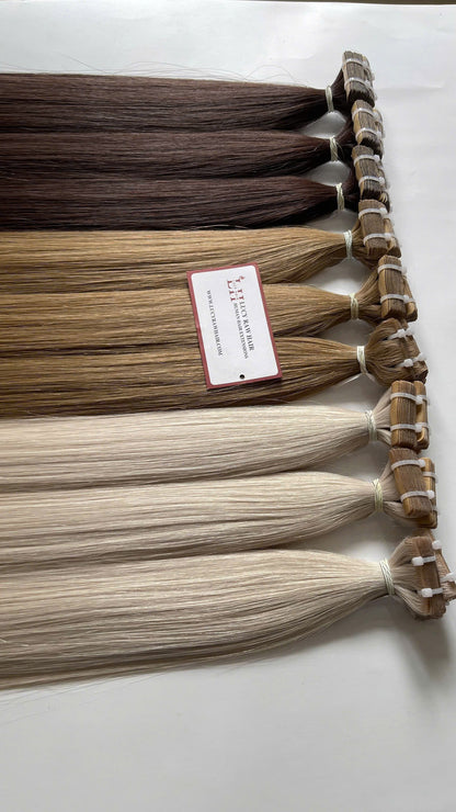 Premium Invisi Tape-In Extensions Natural Straight Vietnamese Raw Invisible Tape In Extensions Super Quality