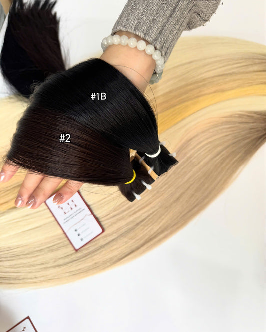 Double Drawn Tape Hair Extensions Virgin Vietnamese Hair Hot Selling