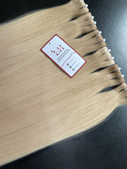 Invisible Tape-In Hair Extensions #BB Color 20 Inches 50 Cm Super Premium Vietnamese Virgin Human Hair Luxury Quality