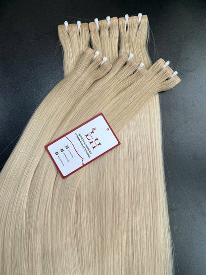 Invisible Tape-In Hair Extensions #BB Color 20 Inches 50 Cm Super Premium Vietnamese Virgin Human Hair Luxury Quality