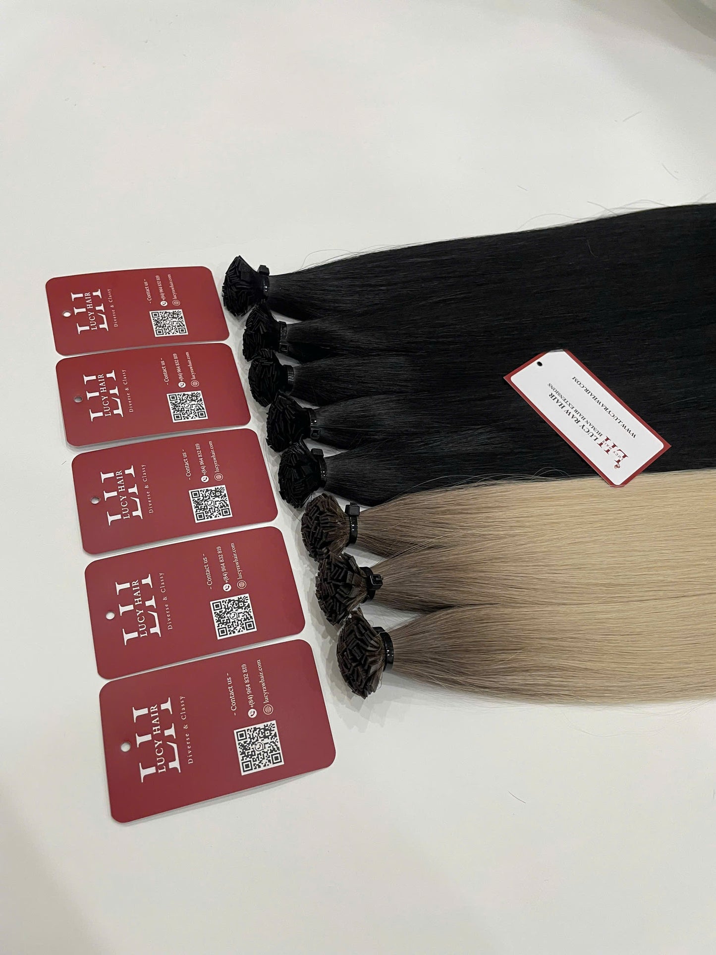 Wholesale Flat Tip Hair Extensions Straight Hair 100% Vietnamese Raw Hair Best Price