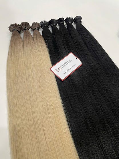 Wholesale Flat Tip Hair Extensions Straight Hair 100% Vietnamese Raw Hair Best Price