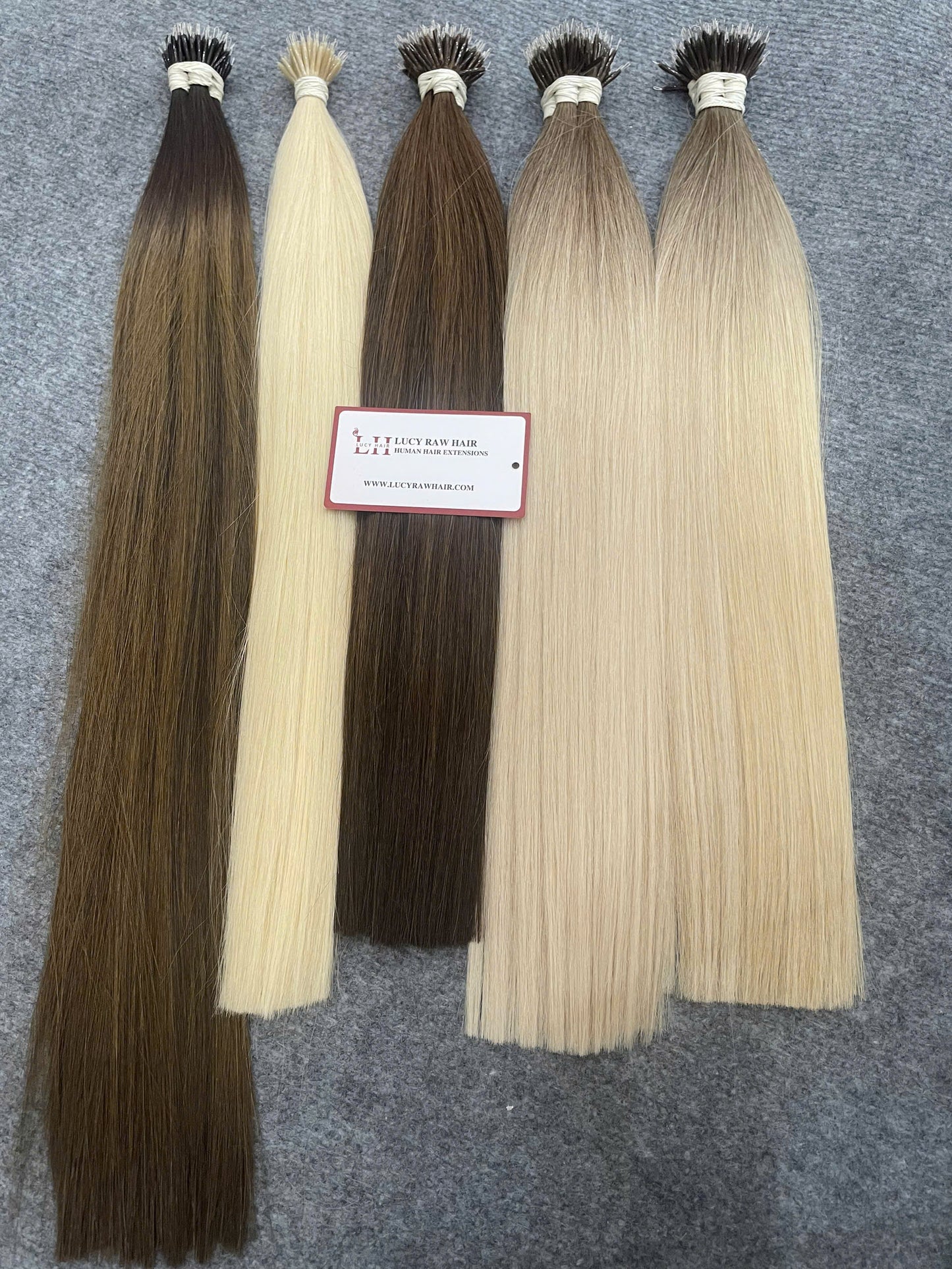 Nano Ring Hair Extensions #SM Color Very Hot Selling Raw Vietnamese Hair Super Grade