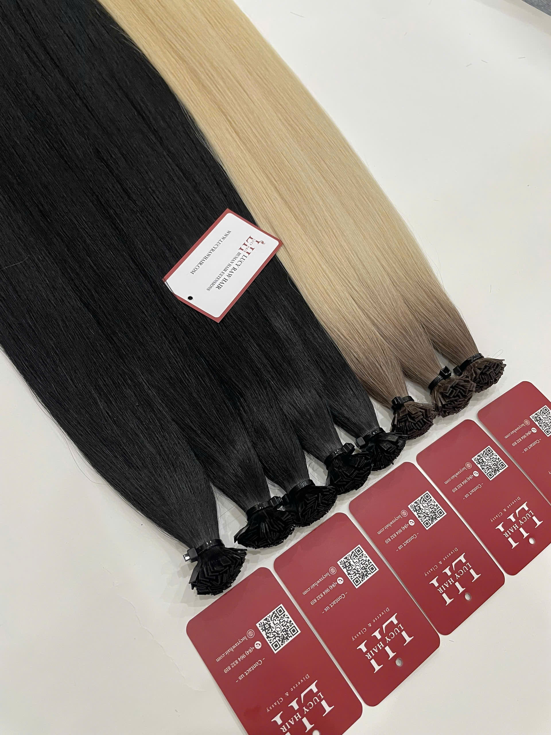 Wholesale Flat Tip Hair Extensions Straight Hair 100% Vietnamese Raw Hair Best Price