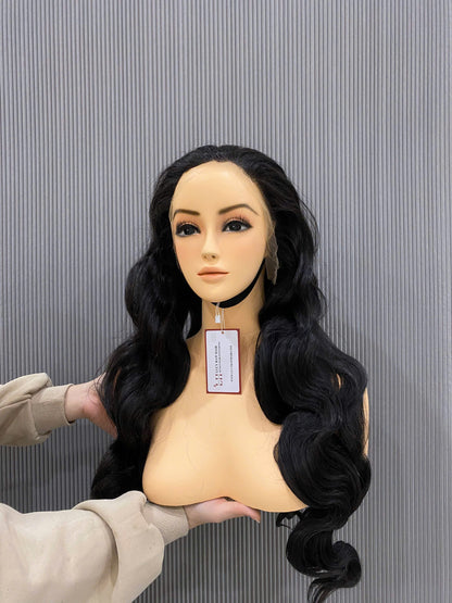 13×6 HD Lace Front Wigs Natural Black Straight Raw Hair Vietnam Top Quality